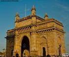 The Gateway of India is a monument in the city of Mumbai, India