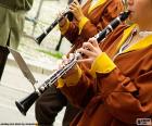 The clarinet is a musical-instrument family belonging to the group known as the woodwind instruments