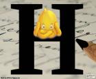 Russian letter Н