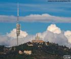 The mountain of Tibidabo, Barcelona