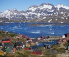 Tasiilaq, is the community largest on the East coast of the island of Greenland