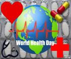 World Health Day, April 7. Commemorate the anniversary of the founding of the World Health Organization in 1948
