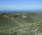 Volcanic landscape, Lanzarote