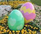 Large Easter eggs