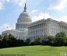 The United States Capitol is the building that houses both chambers of the Congress of the United States. Washington D. C.