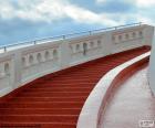 Red stairs