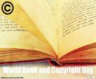 World Book and Copyright Day, April 23. In order to promote reading, publishing and the protection of intellectual property through copyright