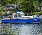 Police boat, Germany