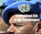 International Day of UN Peacekeepers, 29 May. Tribute to all the men and women who have served and still serving in United Nations peacekeeping operations