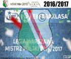 The Legia of Warsaw, is the champion of Ekstraklasa 2016-2017