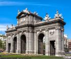 The Puerta de Alcalá is one of Madrid's most representative monuments, built by Francisco Sabatini during the reign of Carlos III