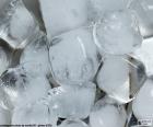 Ice cubes are small chunks of ice bucket, which is conventionally used to cool beverages