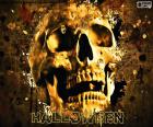 Halloween skull