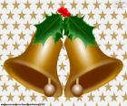 Two Christmas bells