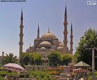 The Blue Mosque or Sultan Ahmed Mosque is one of the great mosques of Istanbul, located in the part European, Turkey