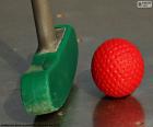 Minigolf is a miniature of the sport of golf game