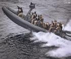 Military inflatable boat