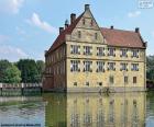 The Hülshoff Castle near the city of Münster, Germany