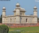 The tomb of I'timād-ud-Daulah is a small mausoleum located in the city of Agra, Uttar Pradesh, India