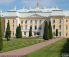 The Peterhof Palace is in the Gulf of Finland, near the city of St. Petersburg, Russia