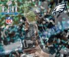 Philadelphia Eagles, champions of the Super Bowl 2018 beating the New England Patriots 41-33. This is his first Super Bowl