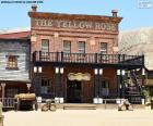 The saloon, typical bar of the American West