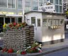 Checkpoint Charlie was the most famous of the crossing of the Berlin wall between 1945 and 1990, Germany