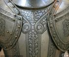 Front of the armor of a Knight