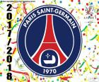 Paris Saint-Germain FC champion of Ligue 1 2017-2018, the French Professional Football League