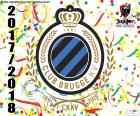 Club Brugge KV is the champion of Pro League 2017-2018, the first division of professional football in Belgium