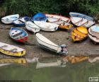 Boats on the shore