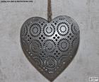 Metal heart a perfect gift for Valentine's day