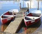 Two rowing boats