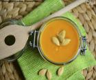 Pumpkin soup is a sort of puree made with pumpkin. It is served both hot and cold