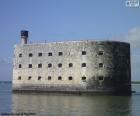 Fort Boyard is a Fort located between the island of Aix and Oléron, near the port city of La Rochelle, in the southwest of France