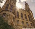 Detail of the Hohenzollern Castle, Germany