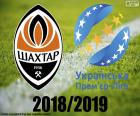 FC Shakhtar Donetsk gets his third consecutive title of champion of the Premier League of Ukraine