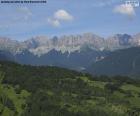 The Vercors massif is a mountain range in the Alps, France