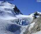 Stein Glacier is located in the Swiss Alps