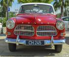 Front of the Volvo Amazon Sedan of the year 1970