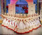 La Beriozka is a traditional Russian dance where dancers look like they are floating in the air.