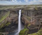 Háifoss Waterfall, Iceland