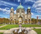 Berlin Cathedral, built between 1894 and 1905 is the most representative religious building in the city of Berlin, Germany