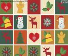 Christmas motif paper