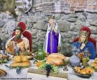 In medieval times, banquets were given great importance, princes and great nobles used to organize splendid feasts to showcase all their power