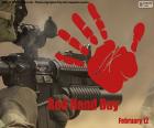 International Day Against the Use of Child Soldiers, also known as Red Hand Day, is celebrated on 12 February. Children are increasingly vulnerable to being recruited and used by armed groups