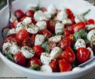 Tomato and mozzarella salad