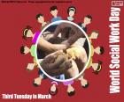 The third Tuesday in March is World Social Work Day, a day for society to be aware of the importance of social workers