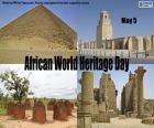 May 5, World African Heritage Day, to publicize the valuable cultural and natural heritage of this great continent