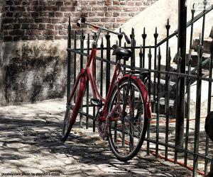 Red bike puzzle